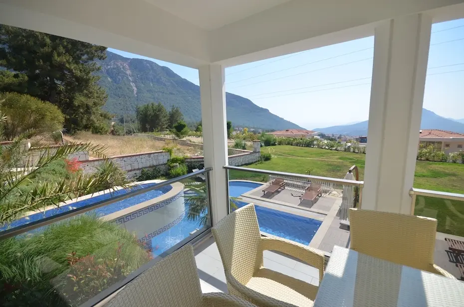 Large terrace